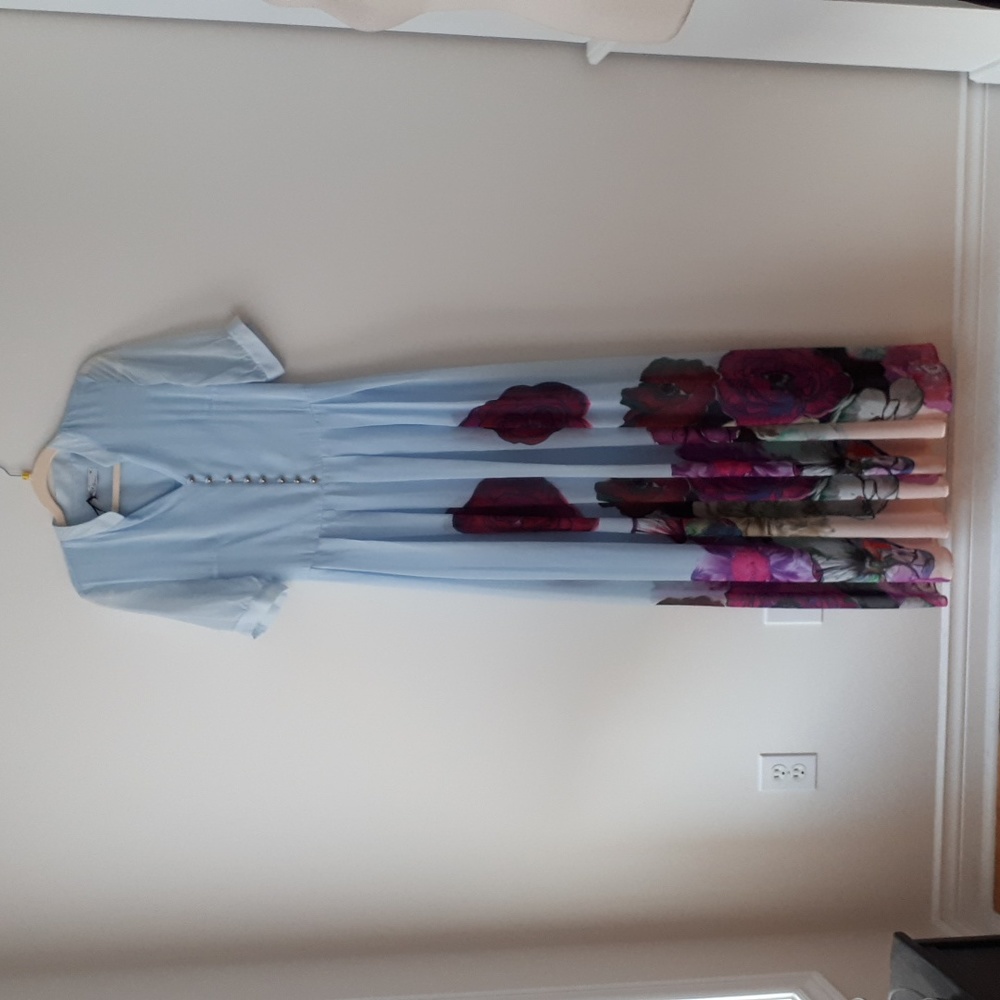Zola floral maxi dress